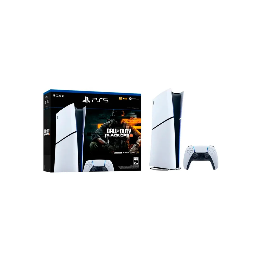 Consola Playstation 5 Slim Digital Edition Call of Duty Black OPS 6 – 1TB / CFI-2015 (USA)