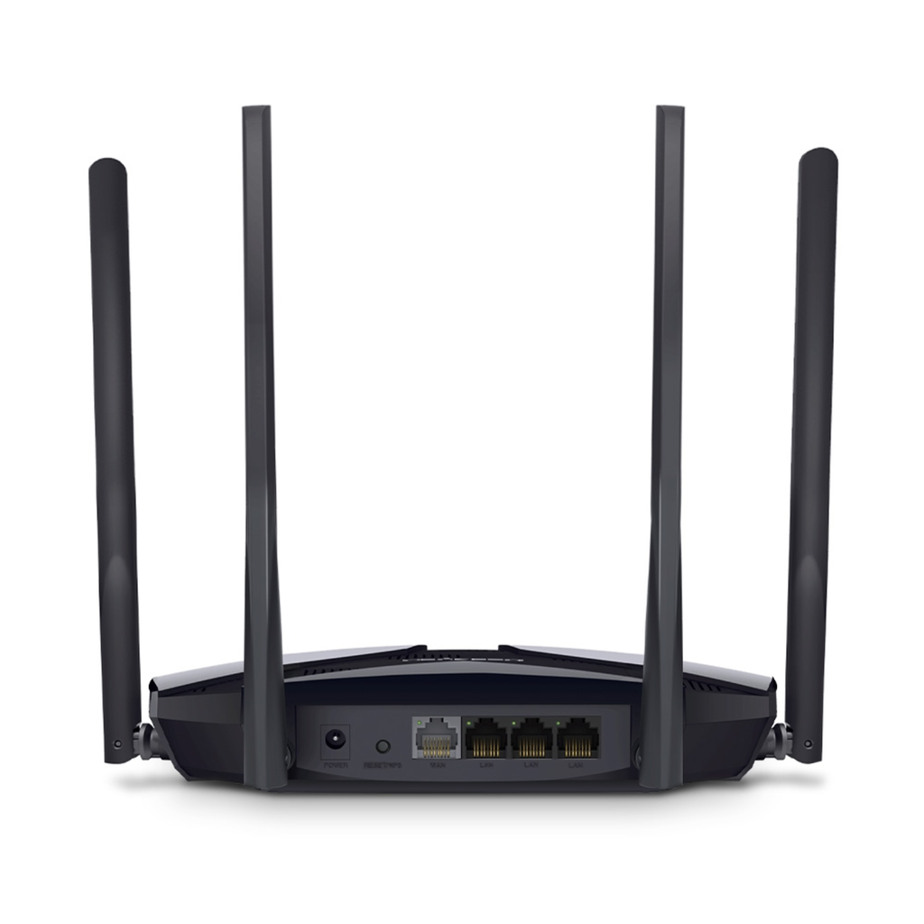 Router SPEED Wi-Fi 6 AX3000 Dual-Band: 2.4 GHz (574 Mbps )+5 GHz (2402 Mbps)