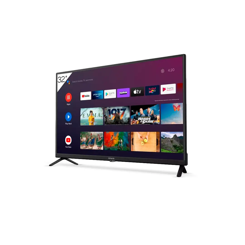 Aiwa 32" HD Smart TV, Google TV.