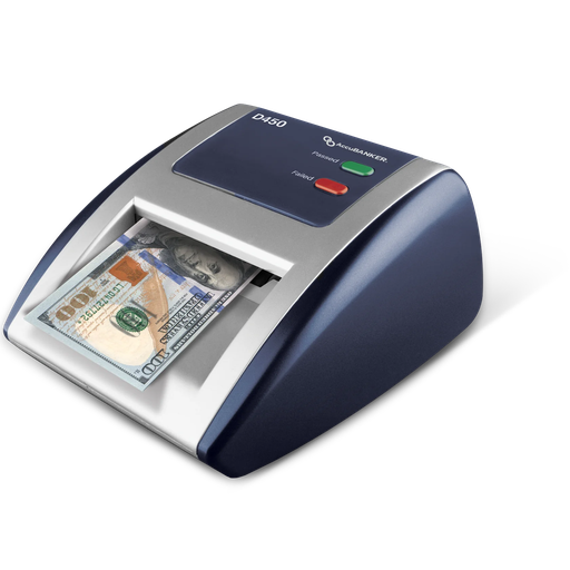 [D450] AccuBanker Detector Automático de Billetes Falsos.